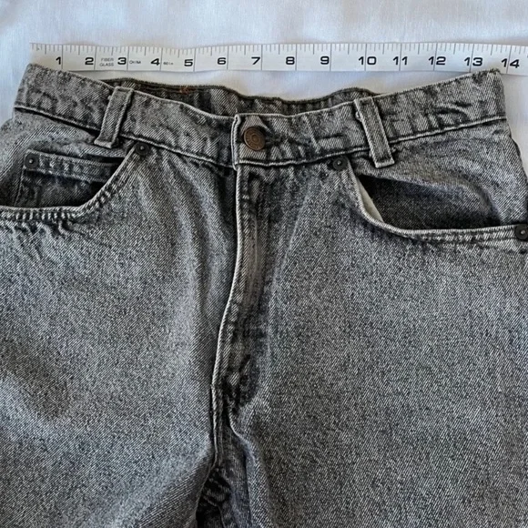 Levi’s Made in USA Student Wedgie fit Mom Jeans 512 - Picture 10 of 10